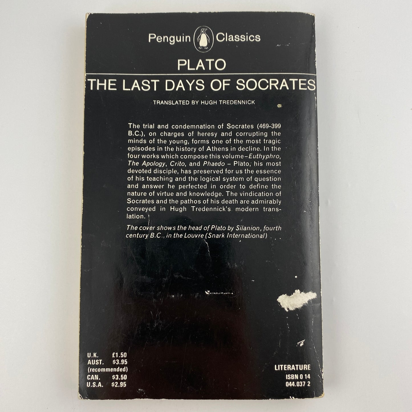 The Last Days of Socrates Default Title