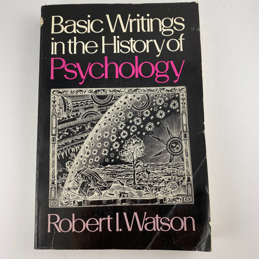 Basic Writings in the History of Psychology Default Title