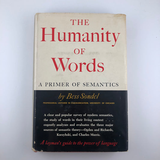 The Humanity of Words Default Title