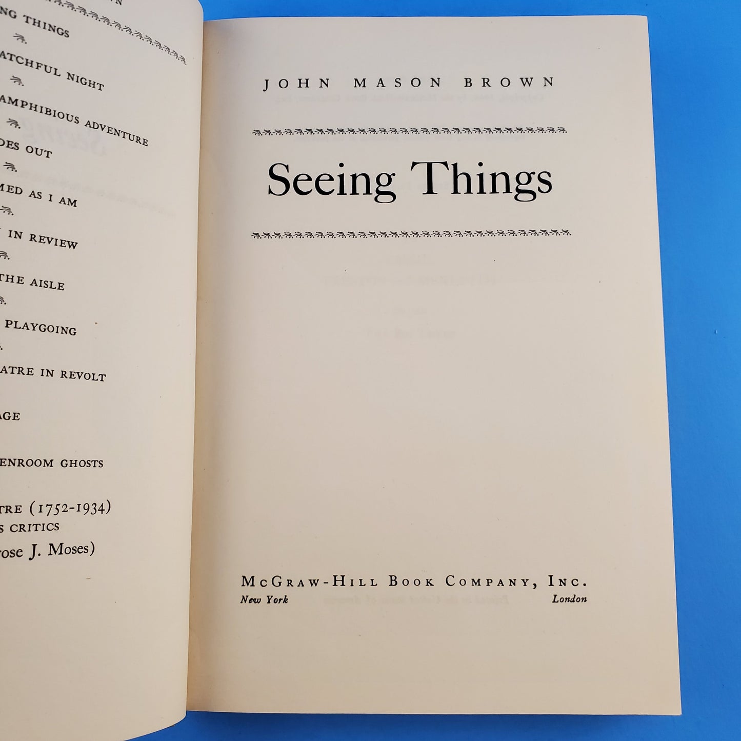 The "Seeing Things" Series