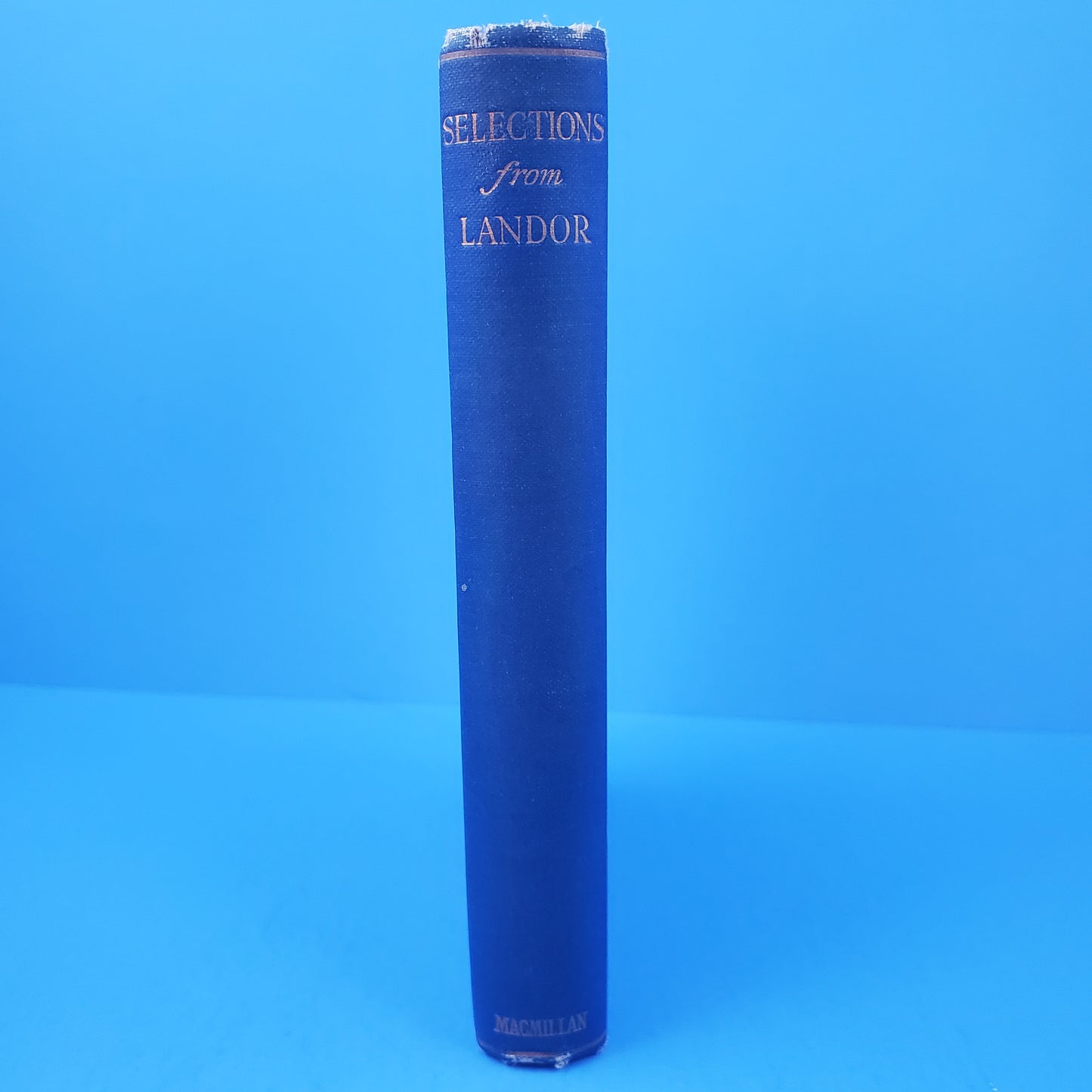 Selections from the Writings of Walter Savage Landor