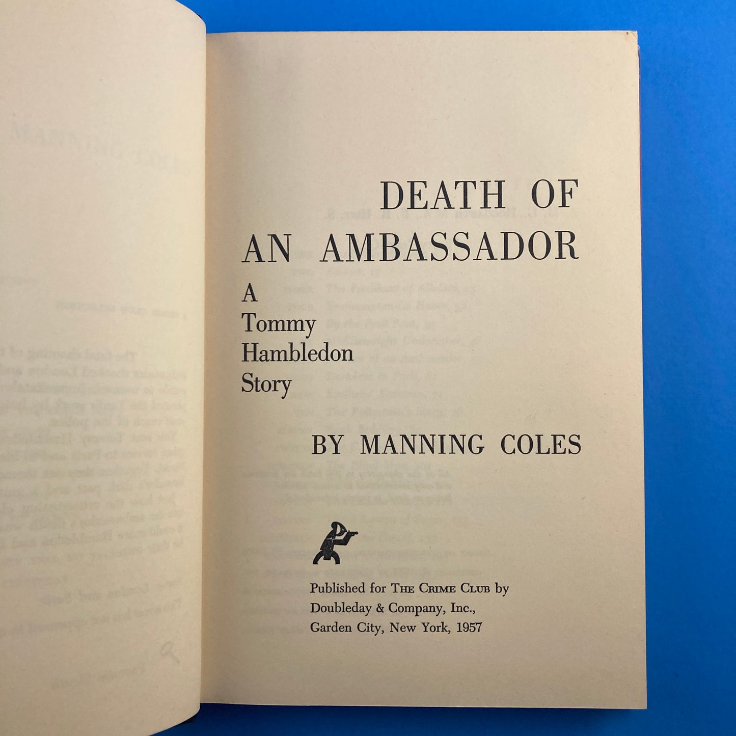 Death of an Ambassador