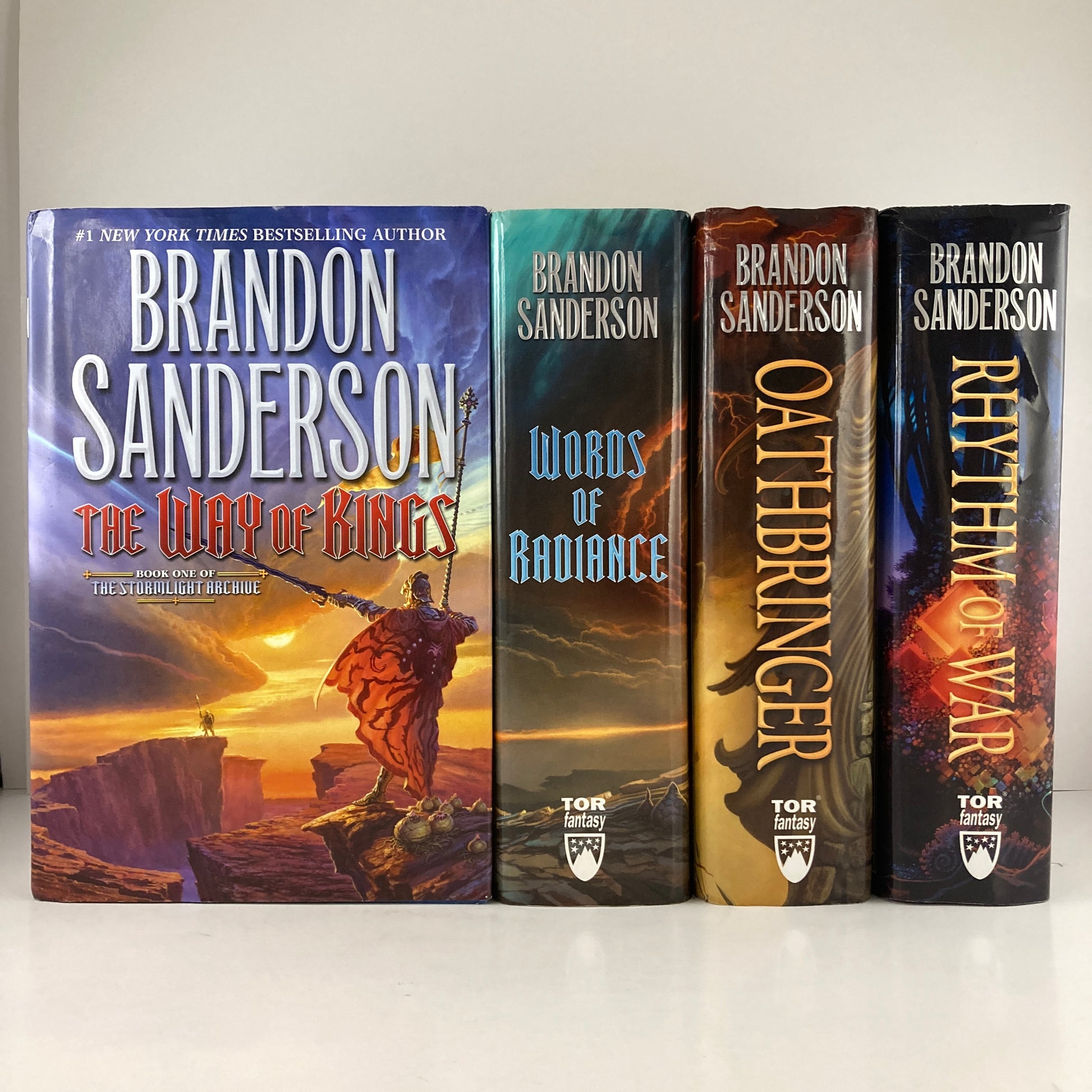 Brandon Sanderson Stormlight Archive Series 4 Books Collection Set Way of  Kings