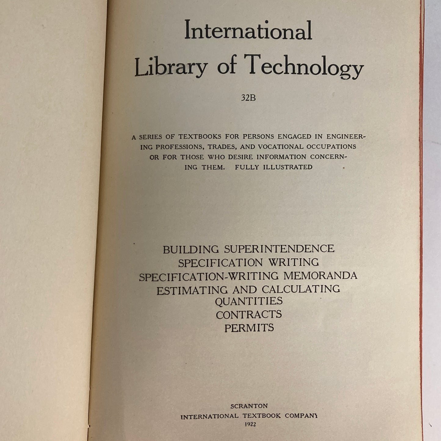 International Library of Technology (Set of 3)