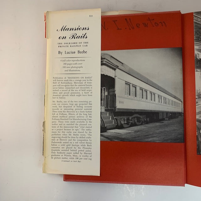 Mansions on Rails: The Folklore of the Private Railway Car