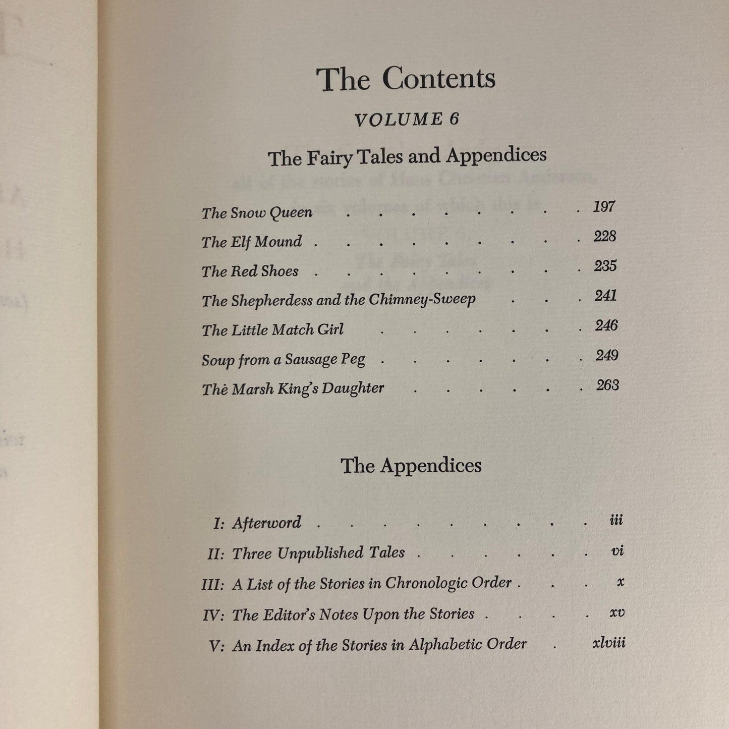 The Complete Andersen: Volume 6