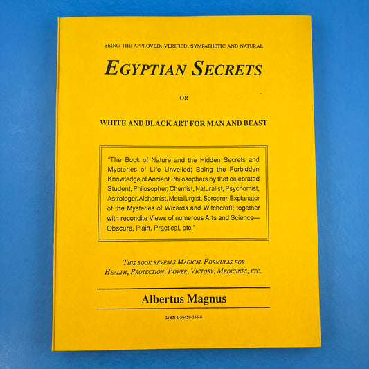 Egyptian Secrets of White and Black Art for Man and Beast