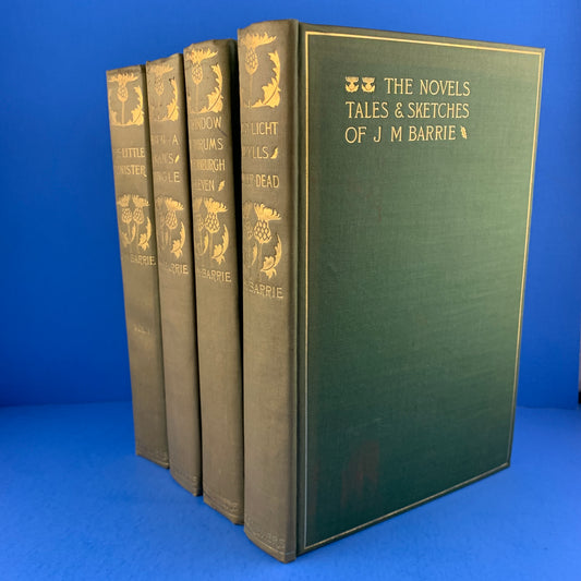 The Novels, Tales & Sketches of J. M. Barrie (Set of 4)