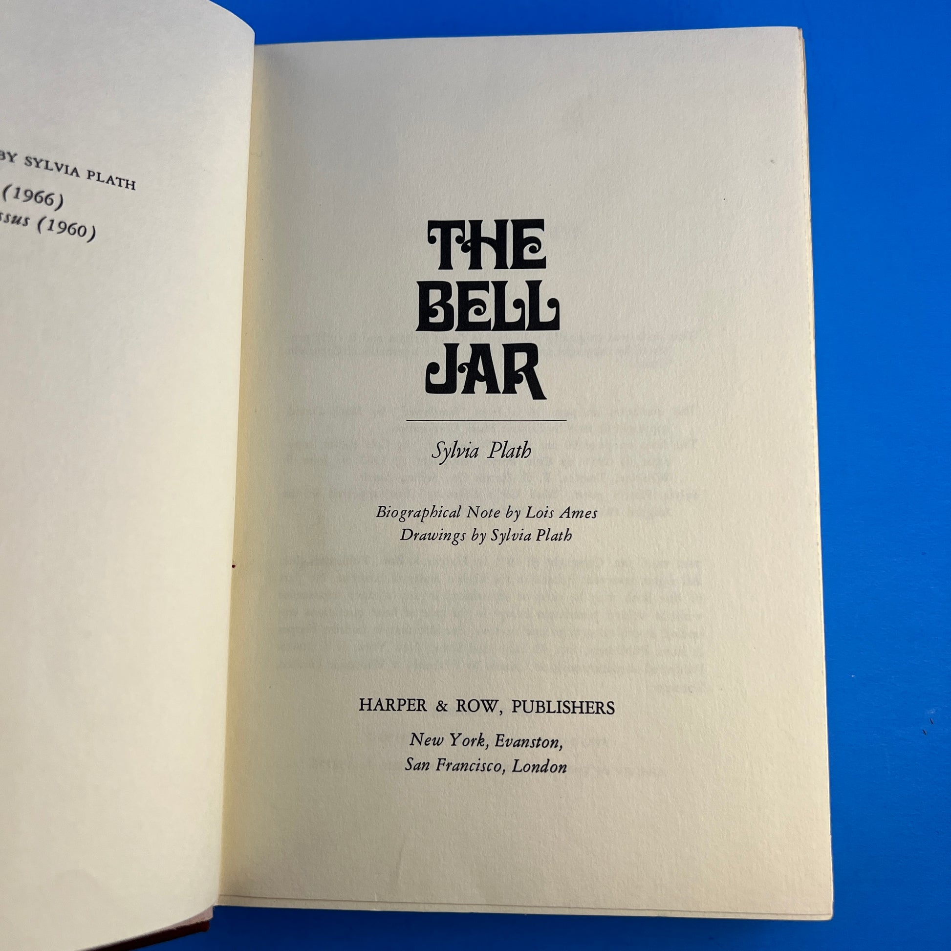 The Bell Jar – Sparrow's Bookshop