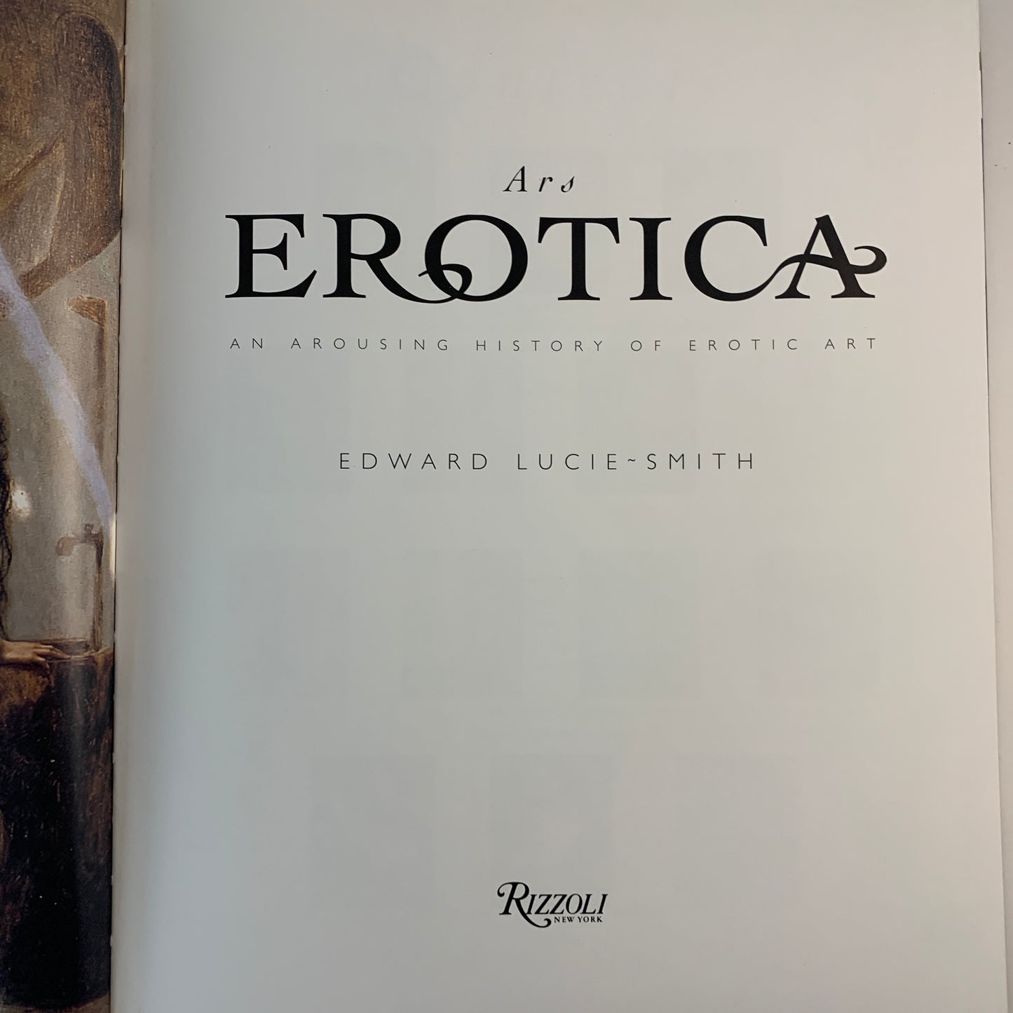 Ars Erotica: An Arousing History of Erotic Art