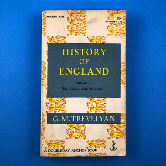 History of England (Vol II) The Tudors and the Stuart Era