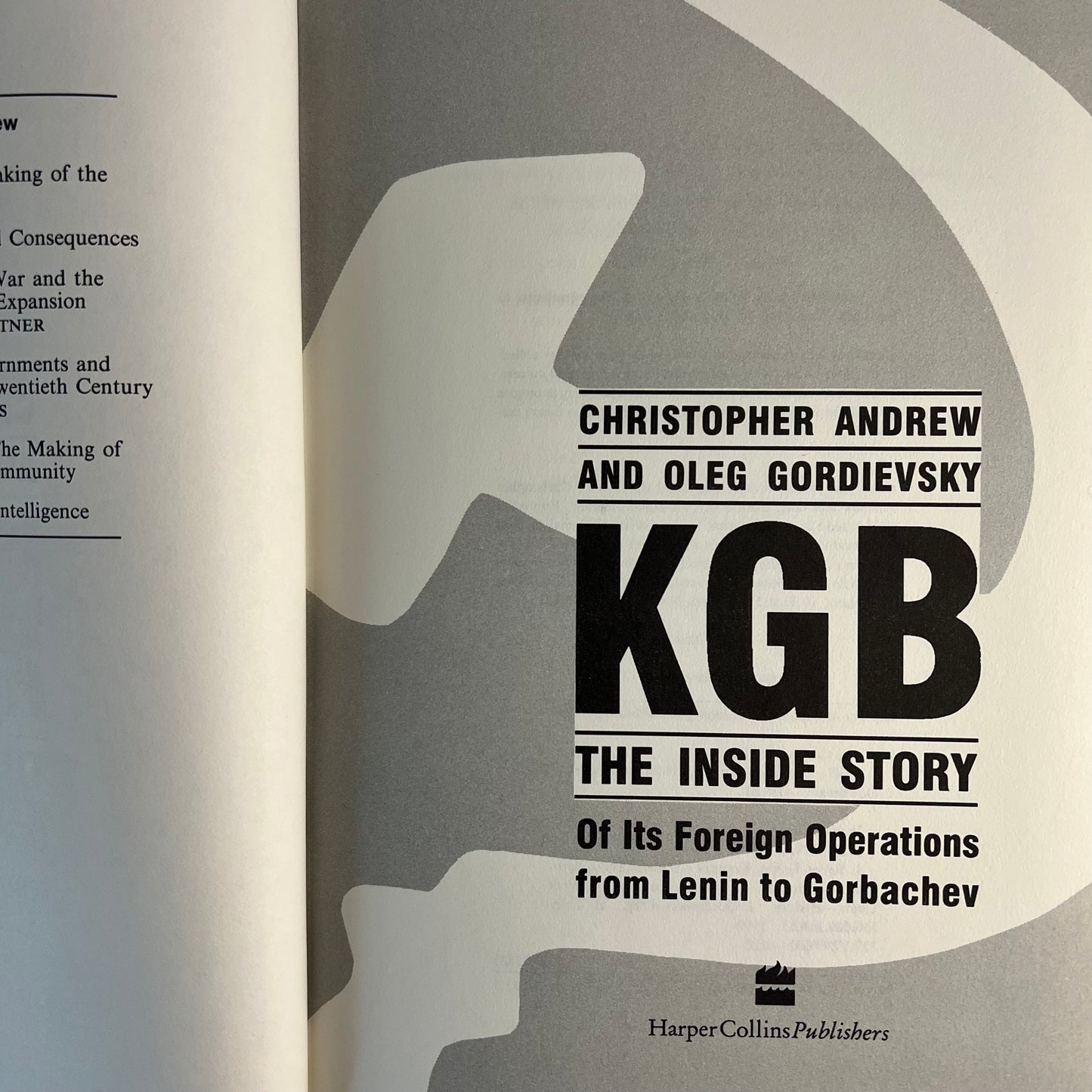 KGB: The Inside Story