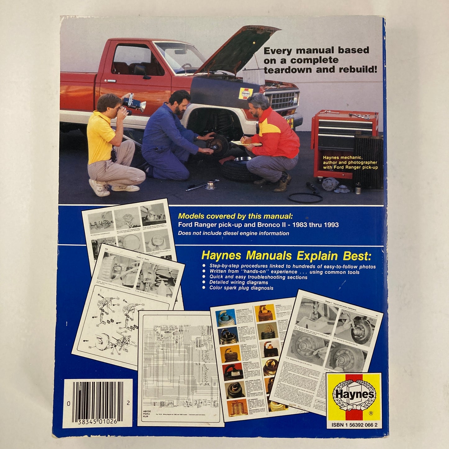 Ford Ranger & Bronco II Automotive Repair Manual