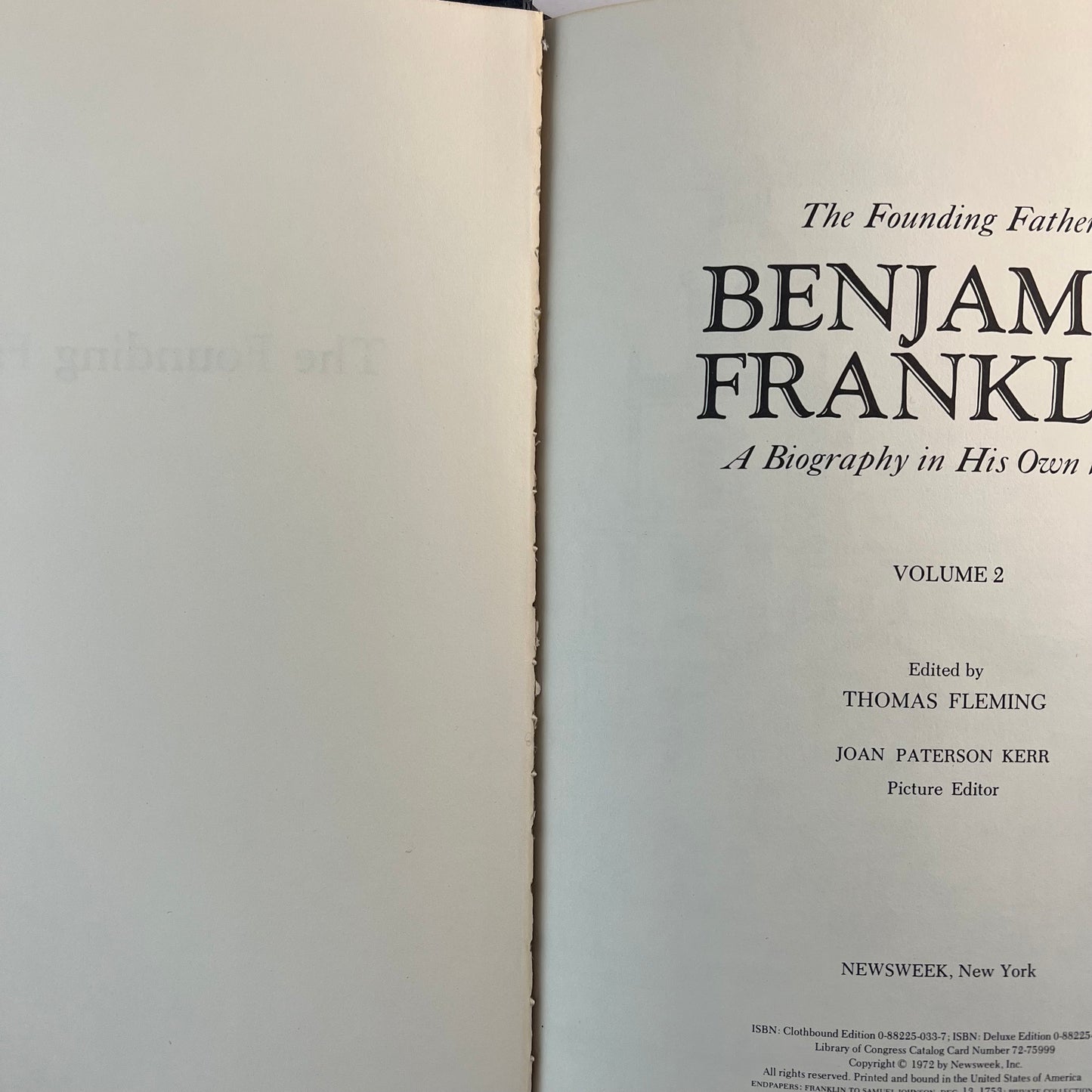 Benjamin Franklin: A Biography in His Own Words (Set of 2)