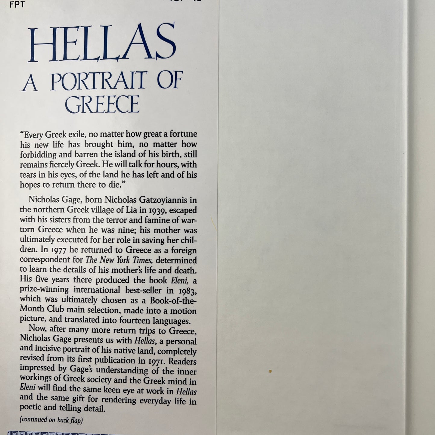 Hellas: A Portrait of Greece