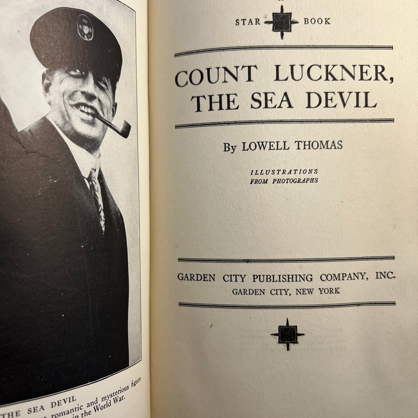 Count Luckner, the Sea Devil
