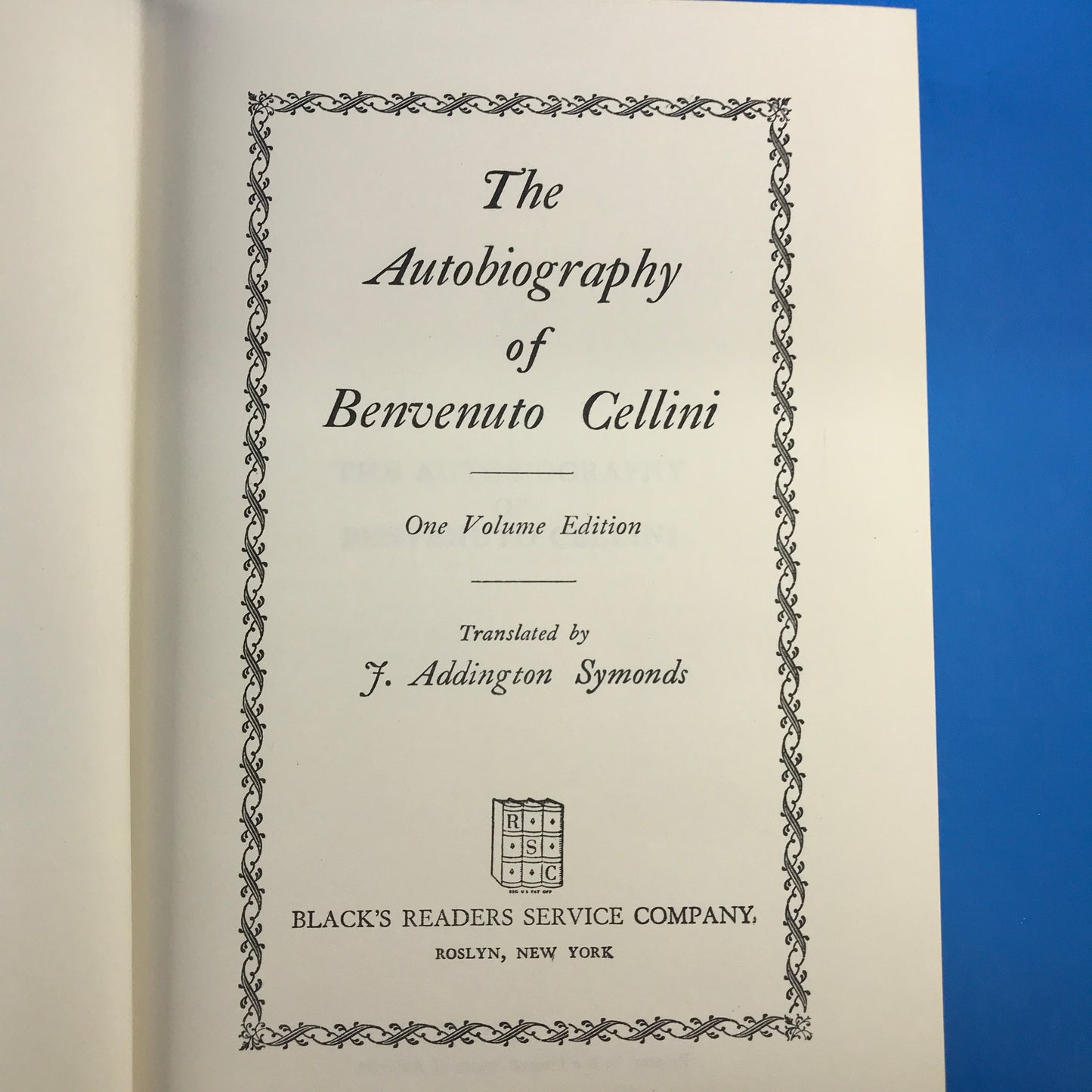 The Works of Benvenuto Cellini