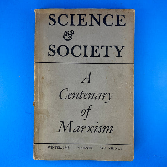 Science & Society: A Centenary of Marxism
