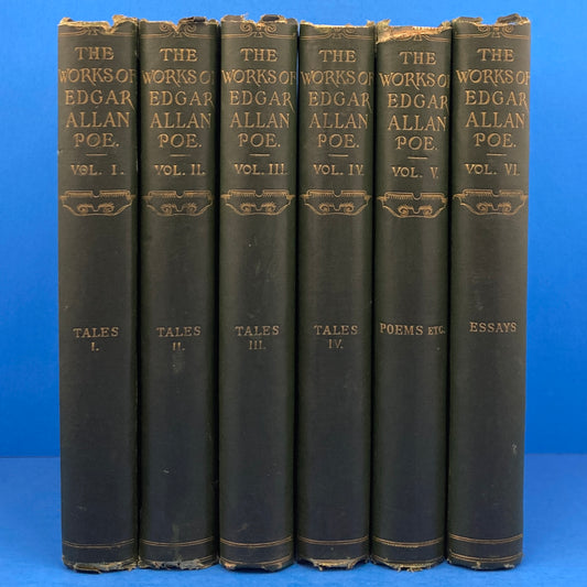 The Works of Edgar Allan Poe (Set of 6)