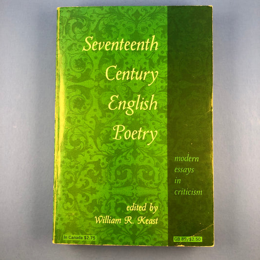 Seventeenth Century English Poetry