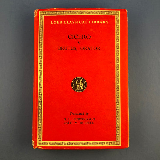 Cicero: Brutus, Orator (Volume V)