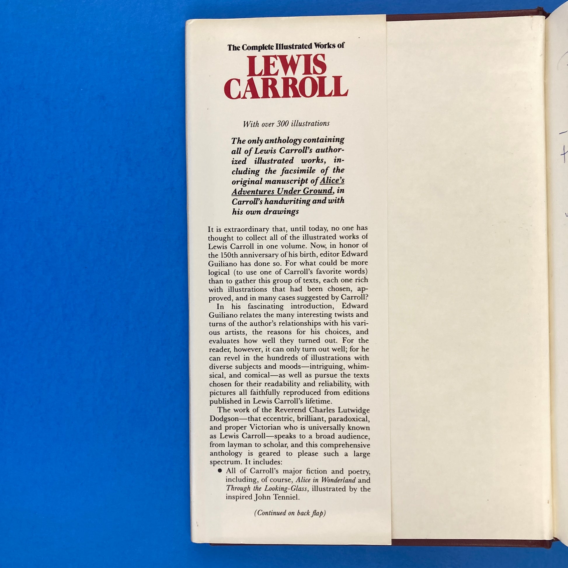 The Complete Illustrated Works of Lewis Carroll, 1990 LONDON