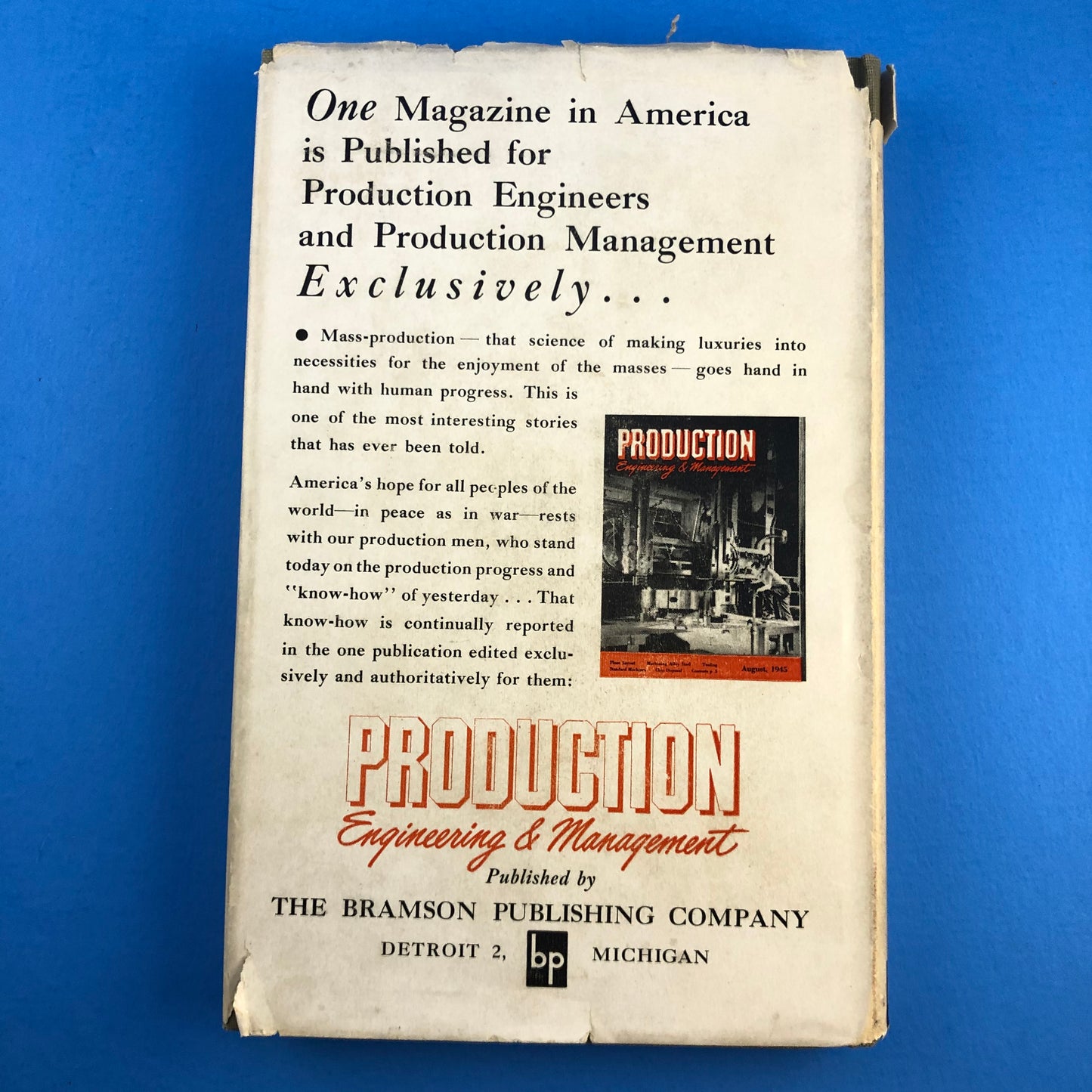 Highlights in the History of American Mass Production