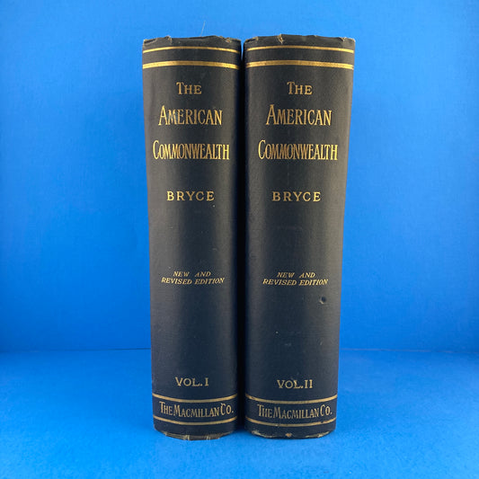 The American Commonwealth (Vol 1 & 2)