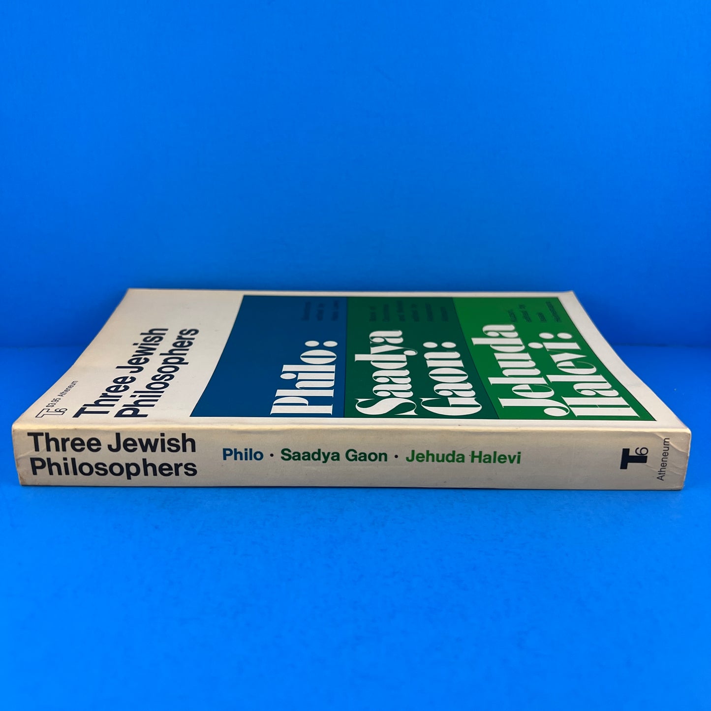 Three Jewish Philosophers: Philo, Saadya Gaon, Jehuda Halevi