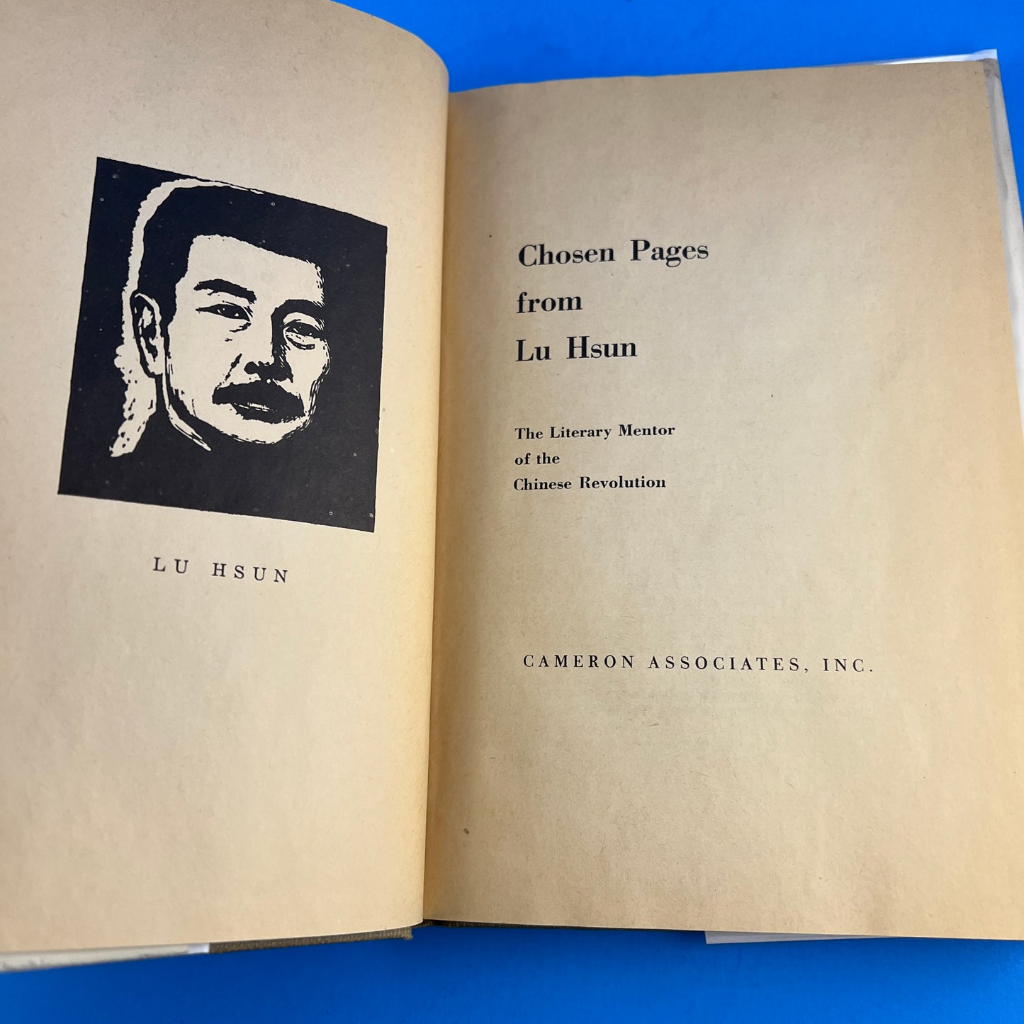Chosen Pages from Lu Hsun: The Literary Mentor of the Chinese Liberation