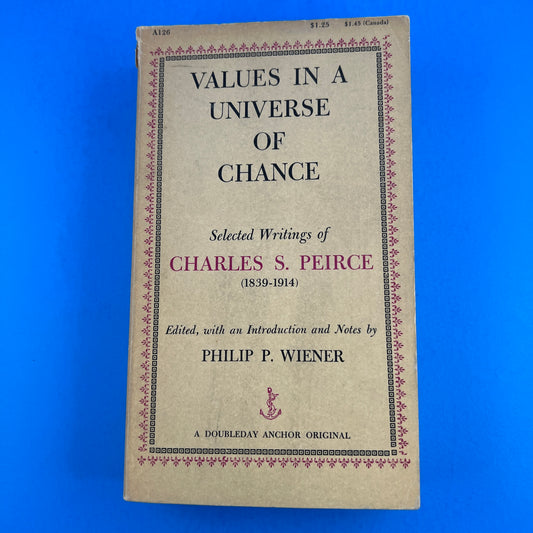 Values in a Universe of Chance