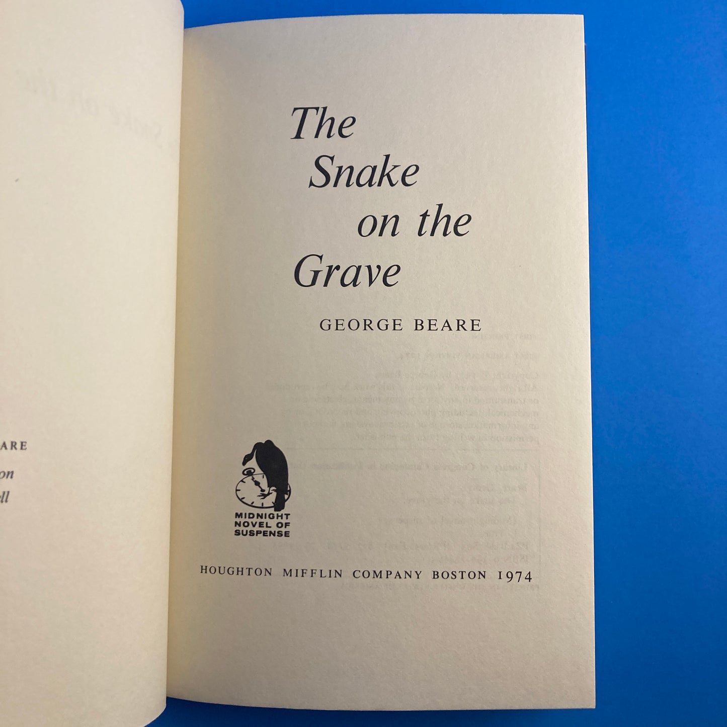 The Snake on the Grave