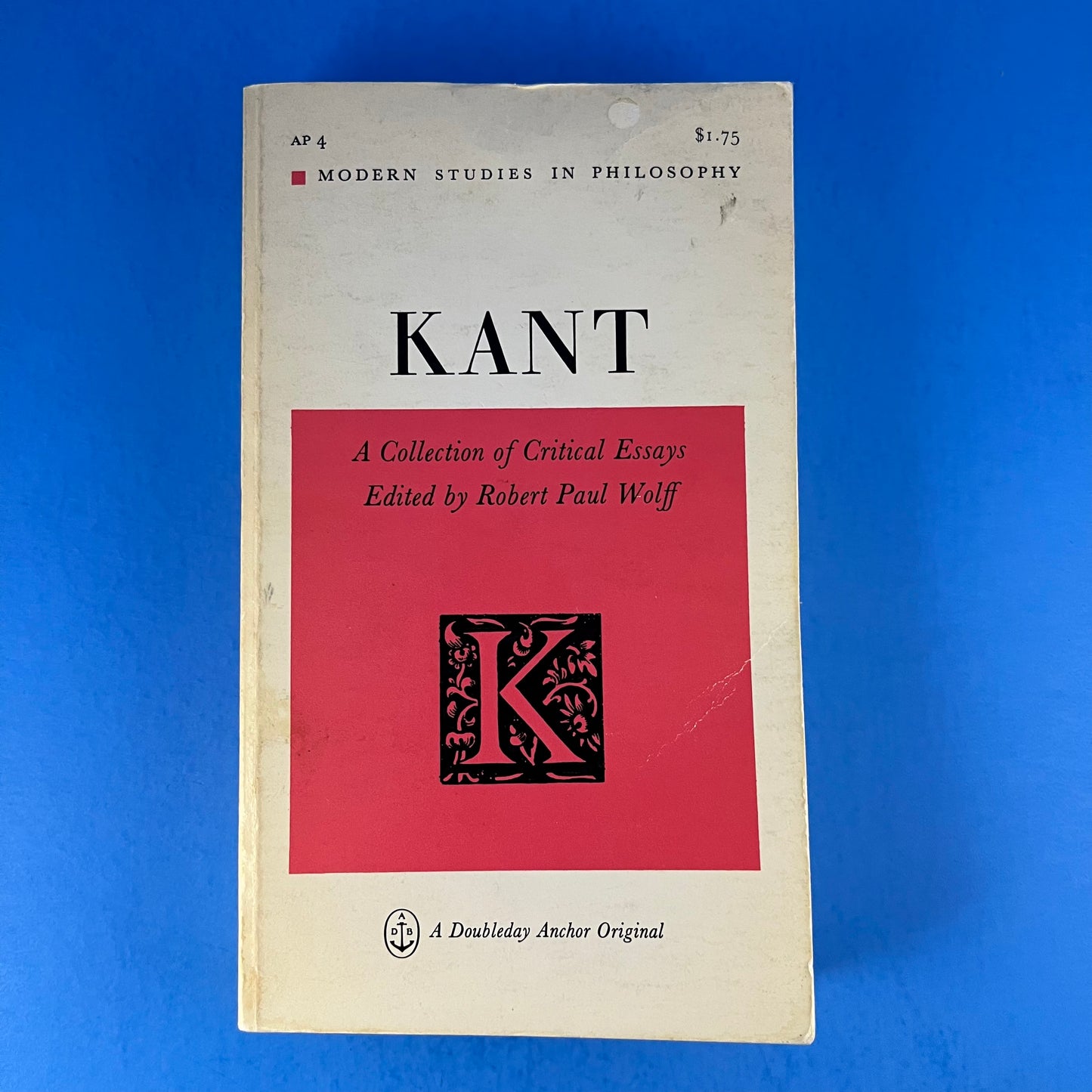 Kant: A Collection of Critical Essays