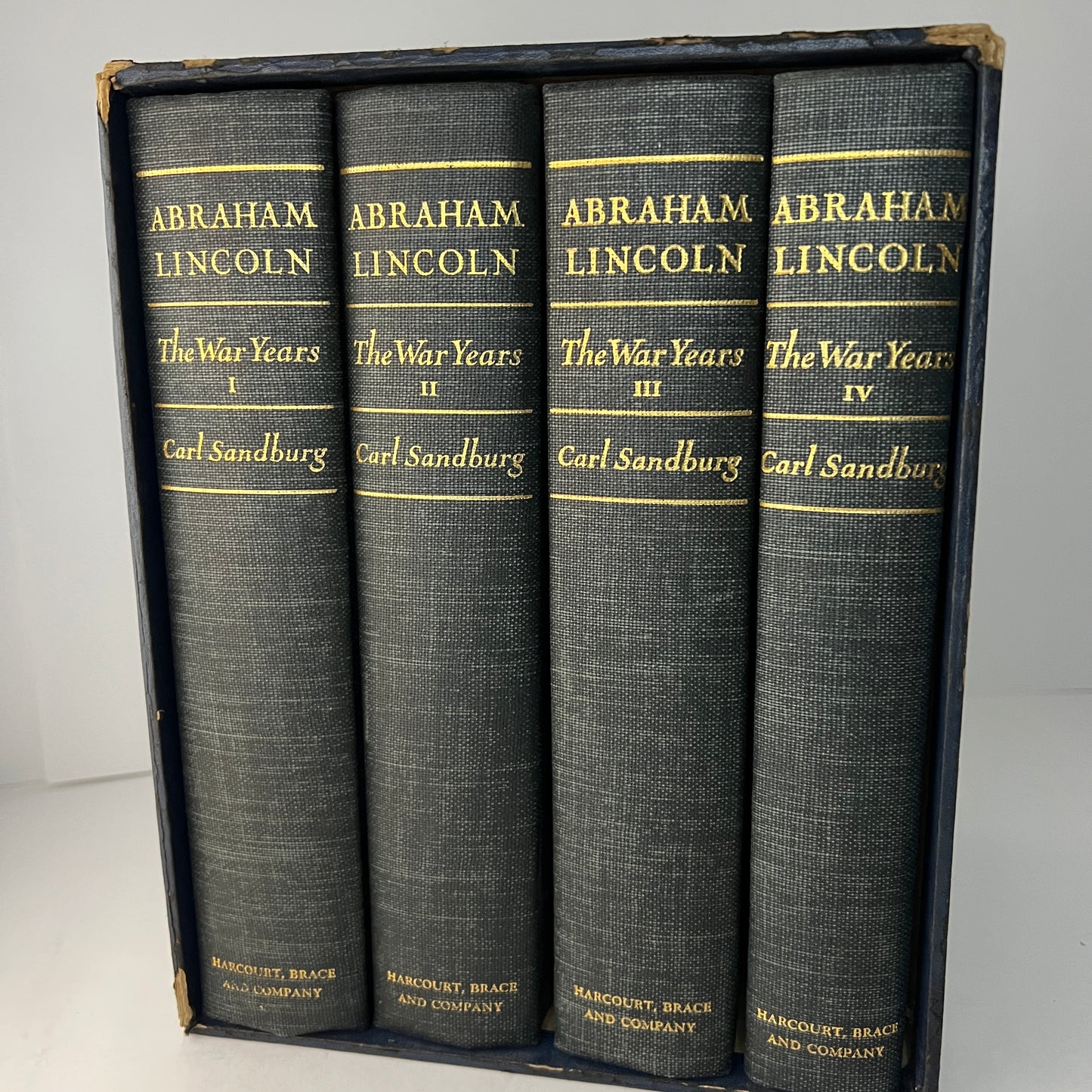 Abraham Lincoln: The War Years (Set of 4)