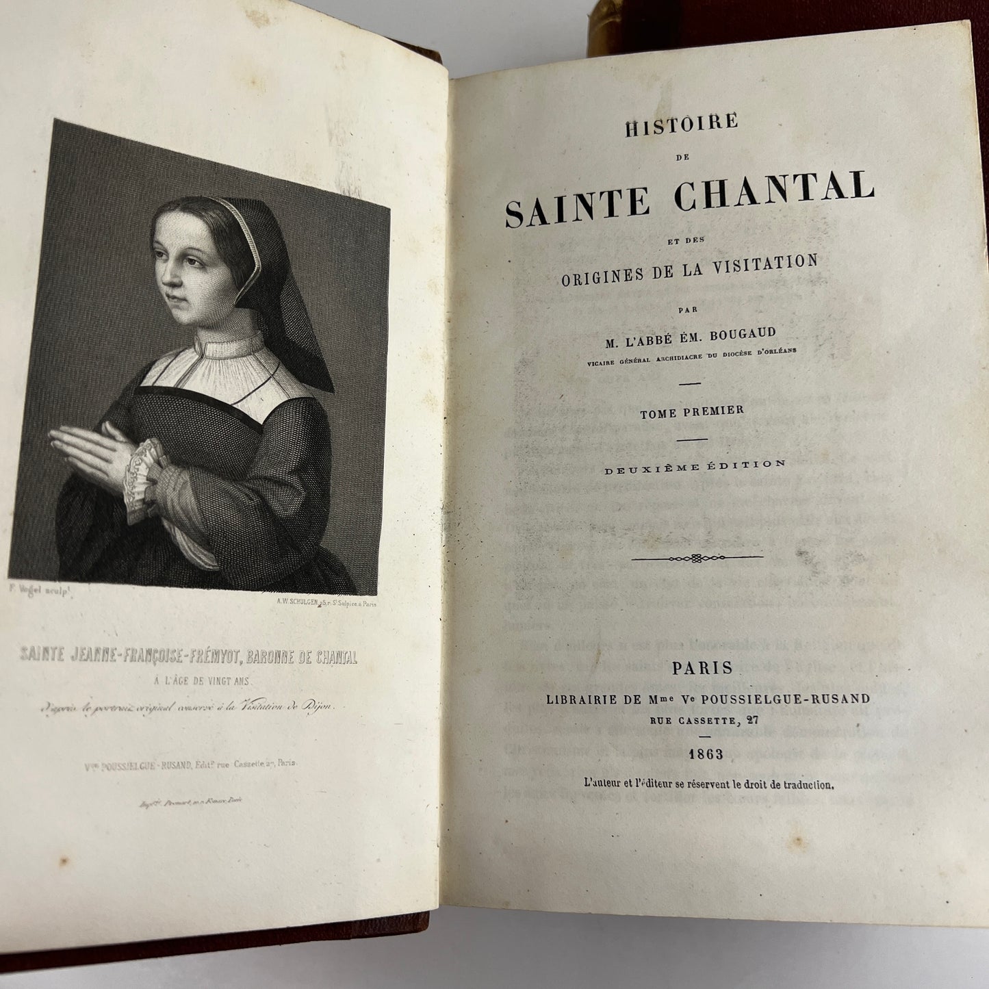 Histoire de Sainte Chantal et des Origines de la Visitation (2 Vol)