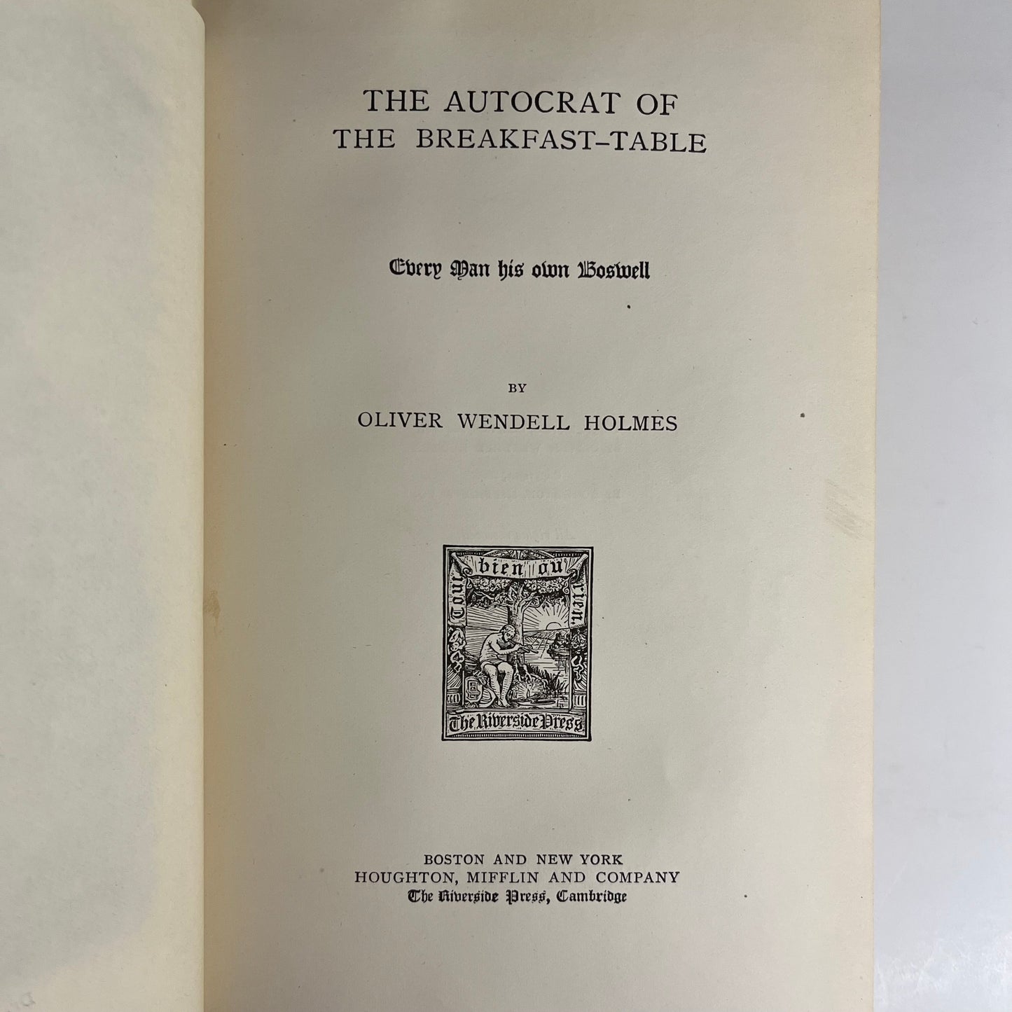 The Works of Oliver Wendell Holmes (Set of 13)