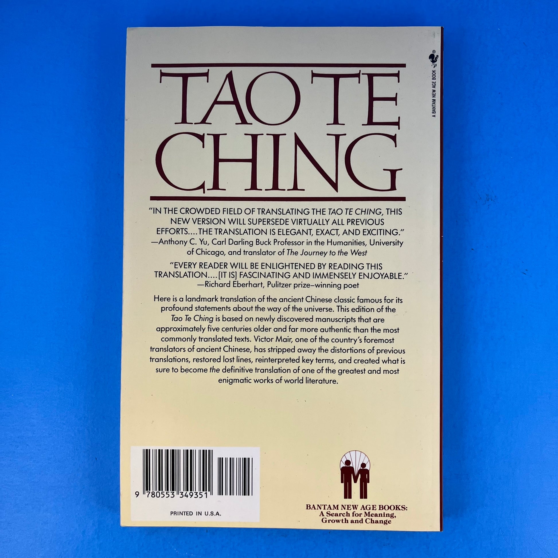 Tao Te Ching by Victor H. Mair, Lao Tzu: 9780553349351 |  : Books