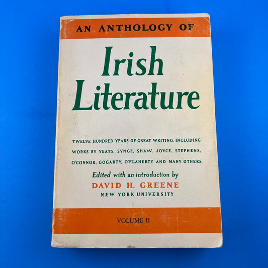 An Anthology of Irish Literature (Volume 2)