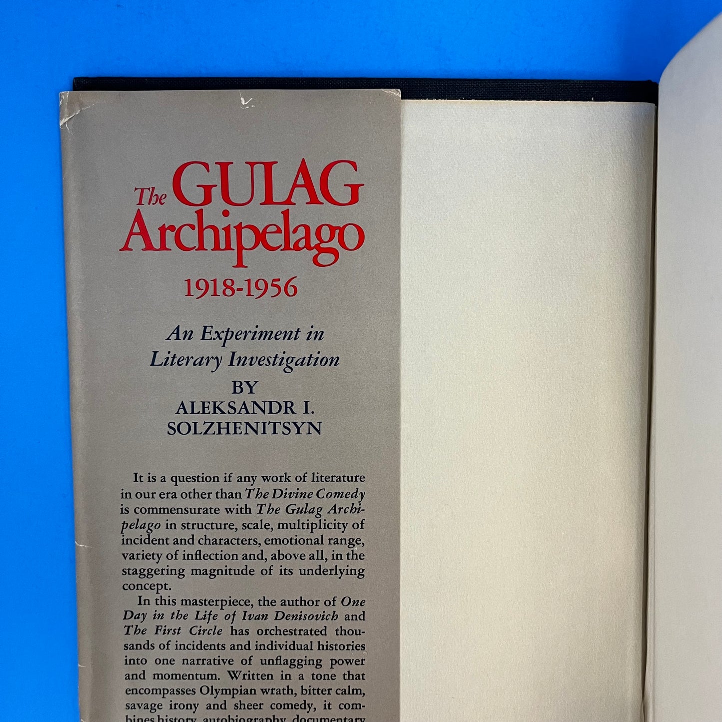 The Gulag Archipelago 1918-1956: An Experiment in Literary Investigation I-II