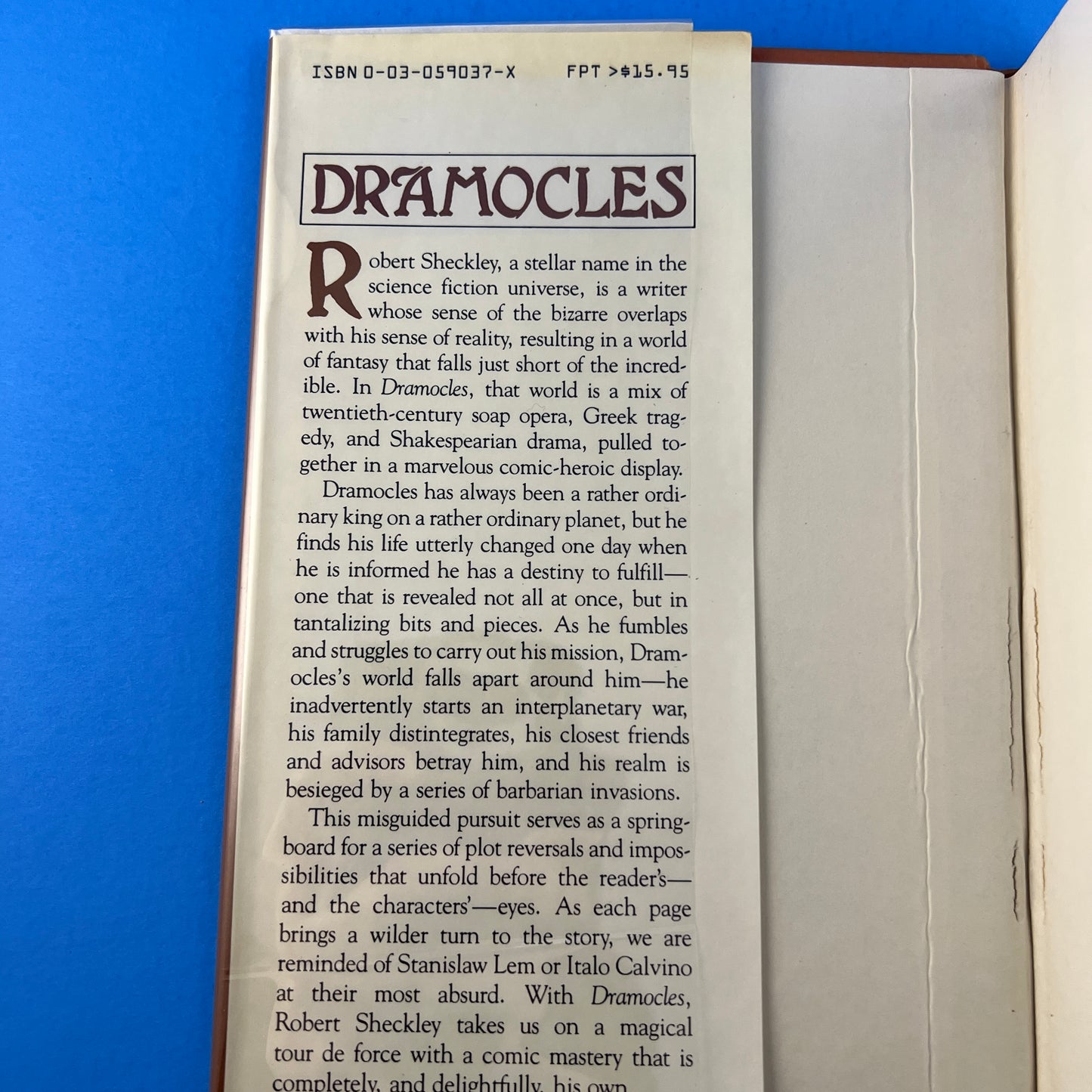 Dramocles: An Intergalactic Soap Opera
