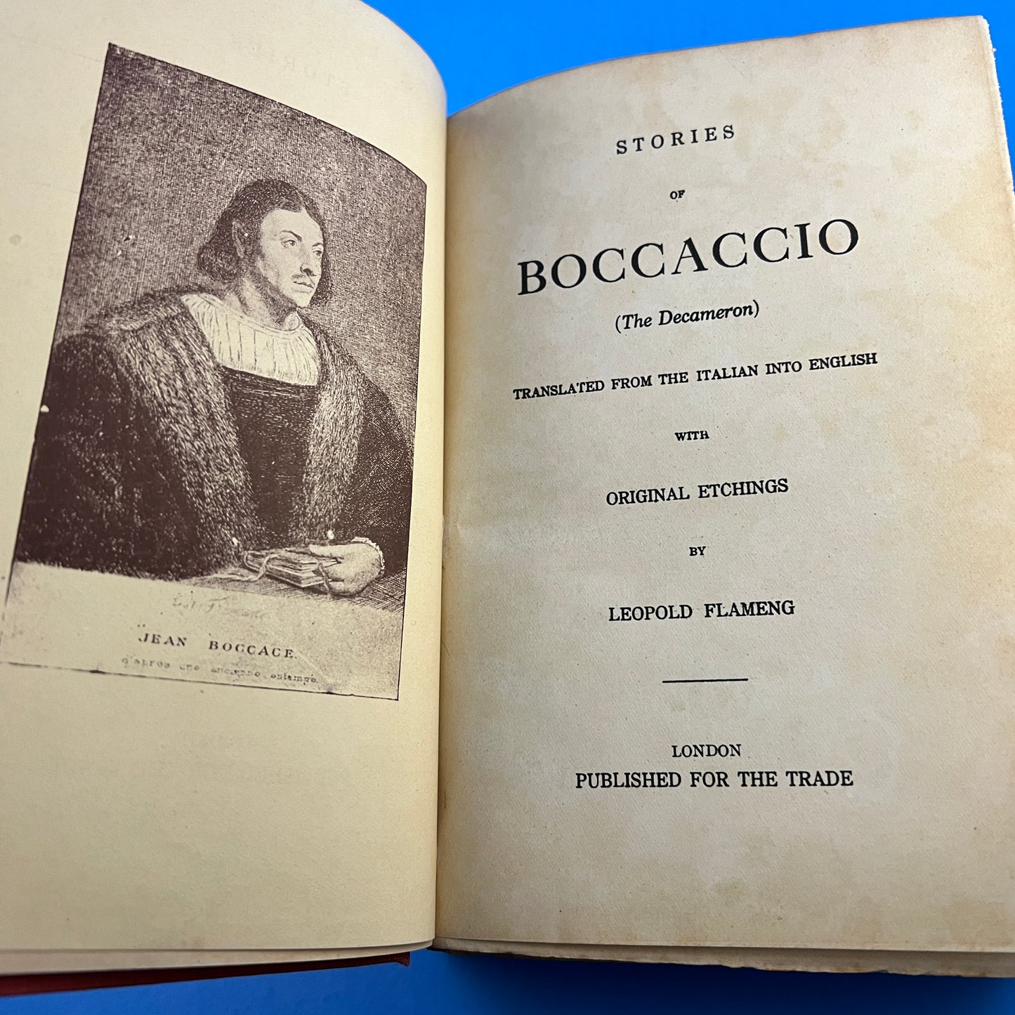 Stories of Boccaccio (The Decameron)