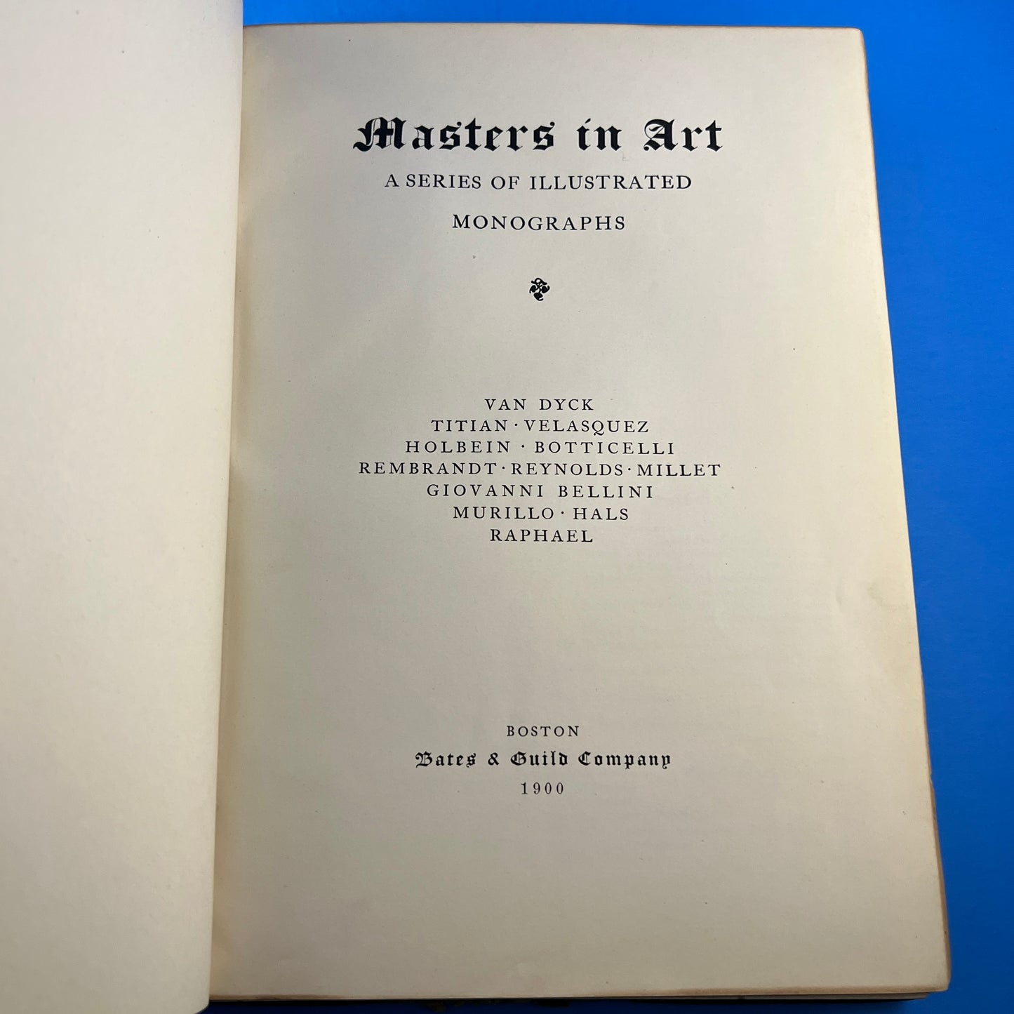 Masters in Art: A Series of Illustrated Monographs