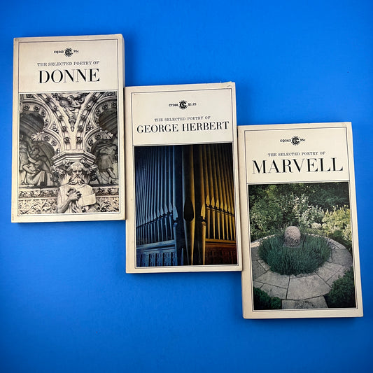 The Selected Poetry of Donne, Marvell, Herbert (Set of 3)