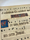 18th Century Deco Latin Manuscript Antiphonal Leaf - Simon's Canticle & Psalm 133/4