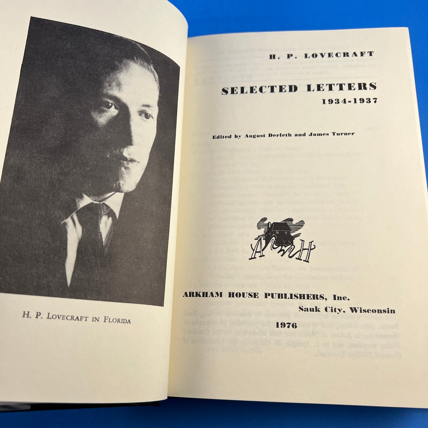 Selected Letters of H.P. Lovecraft (Volume V)
